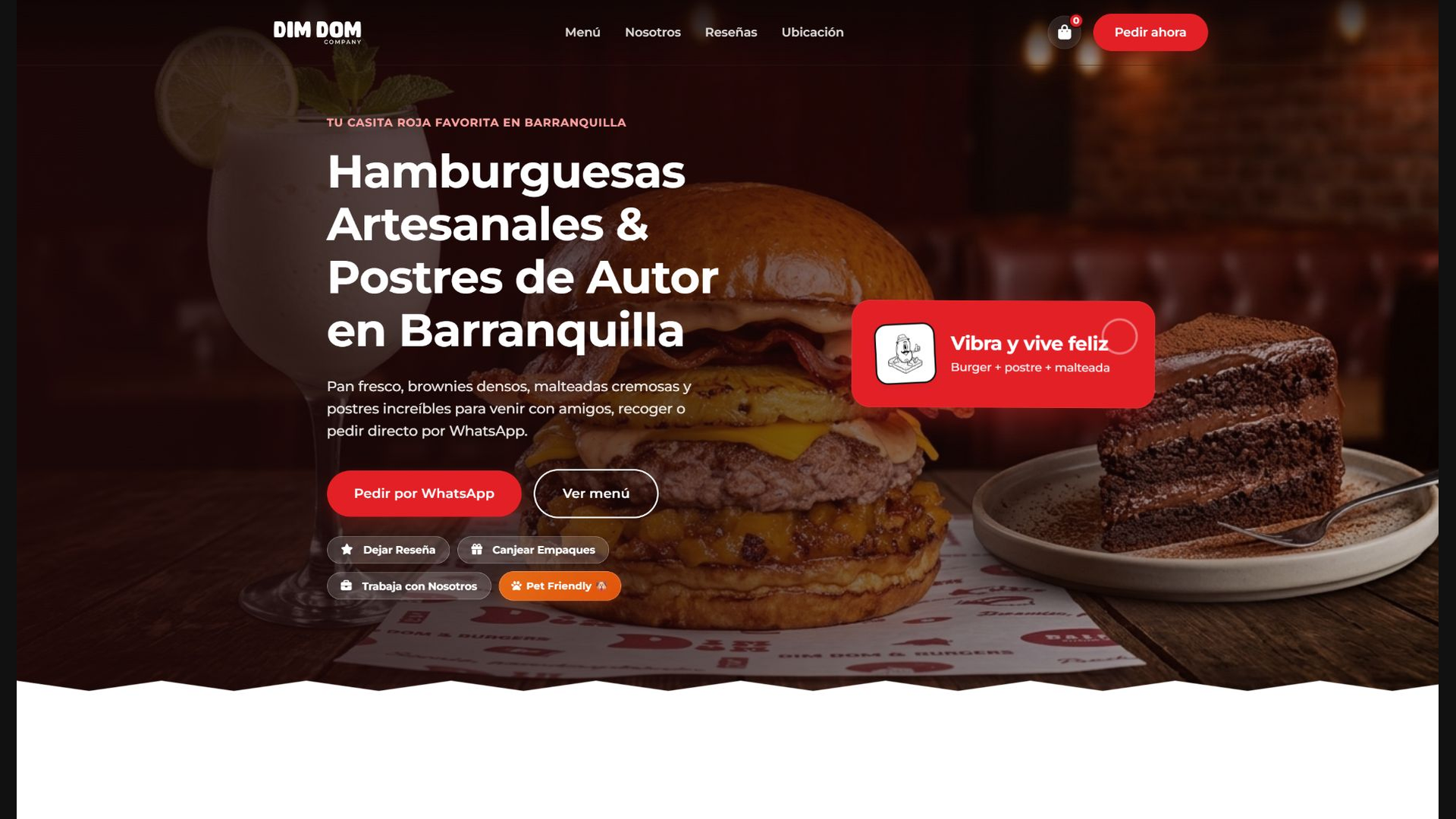 Portada del proyecto DimDom Company, desarrollado por 4D Aura