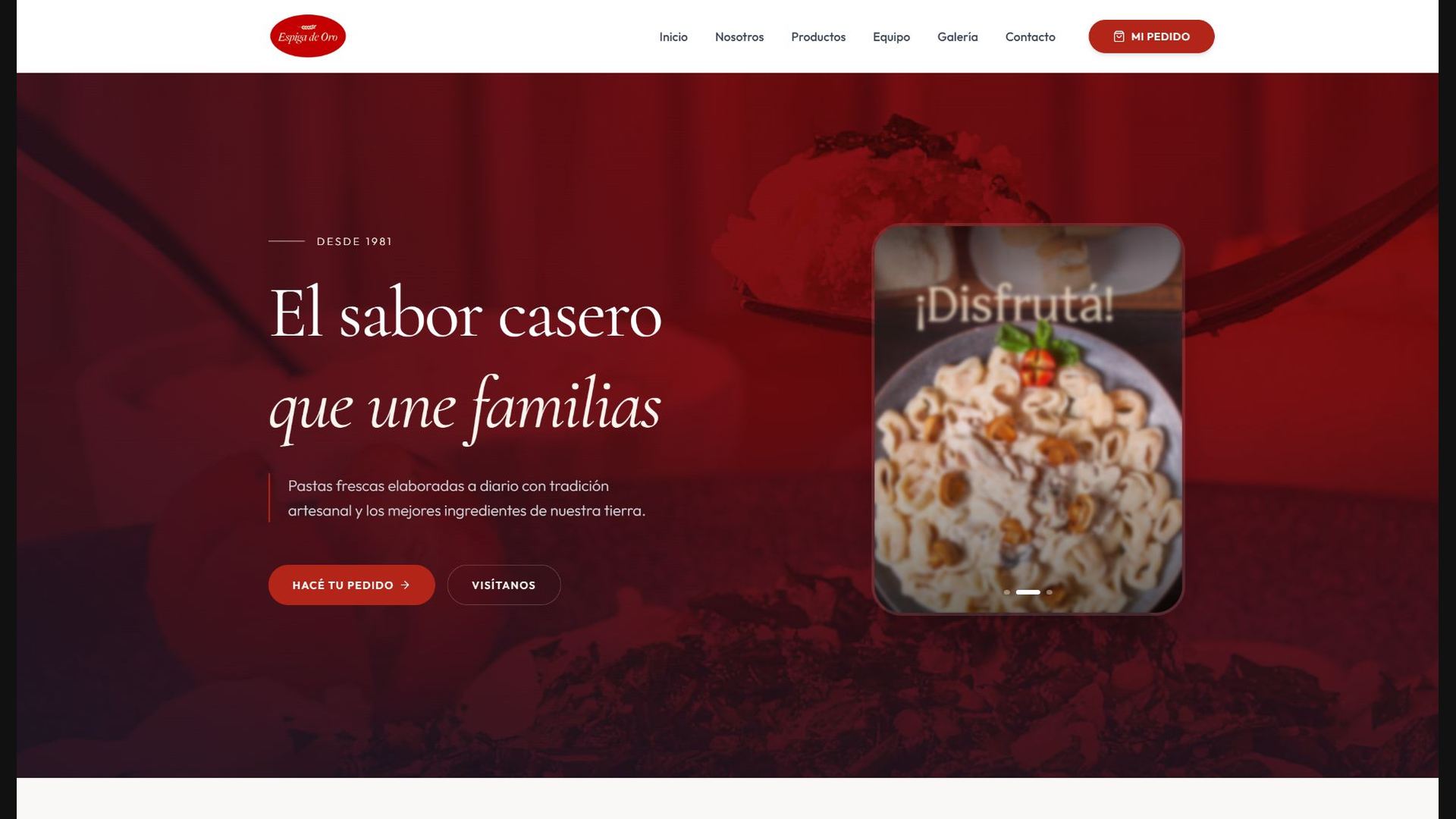 Portada del proyecto Espiga de Oro, desarrollado por 4D Aura